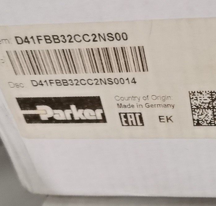 Parker D41FBB32CC2NS00 Valve