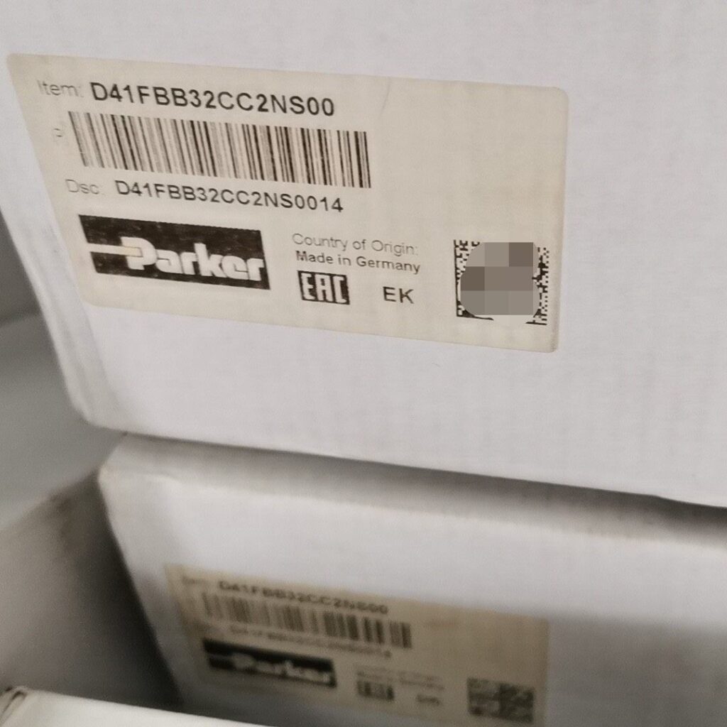Parker D41FBB32CC2NS00 Valve thumbnail