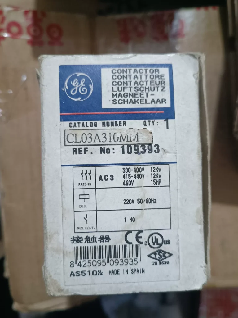 GE CL03A310MM Contactor