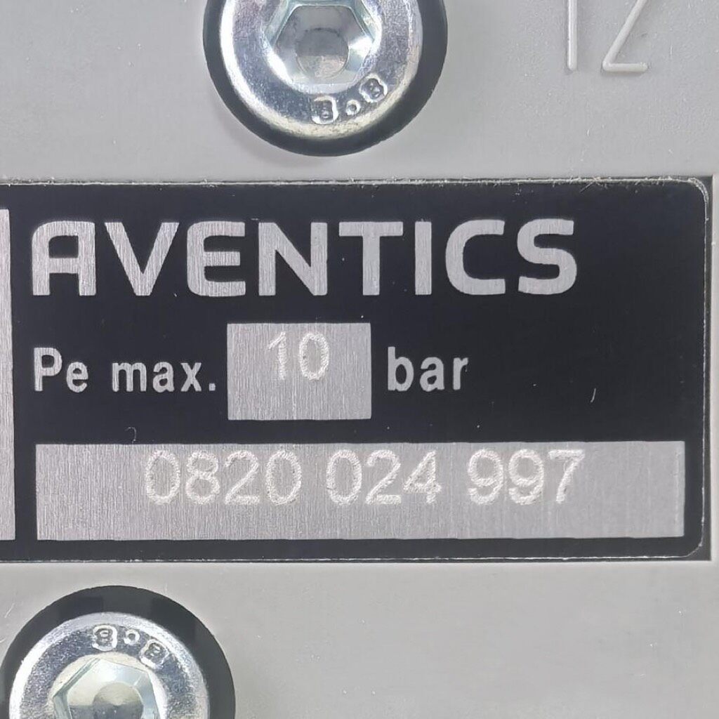 Aventics 0820024997 Pneumatic Component