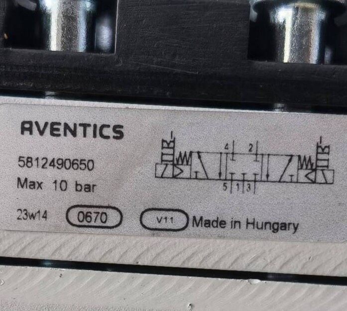 Aventics 5812490650 Pneumatic Component thumbnail