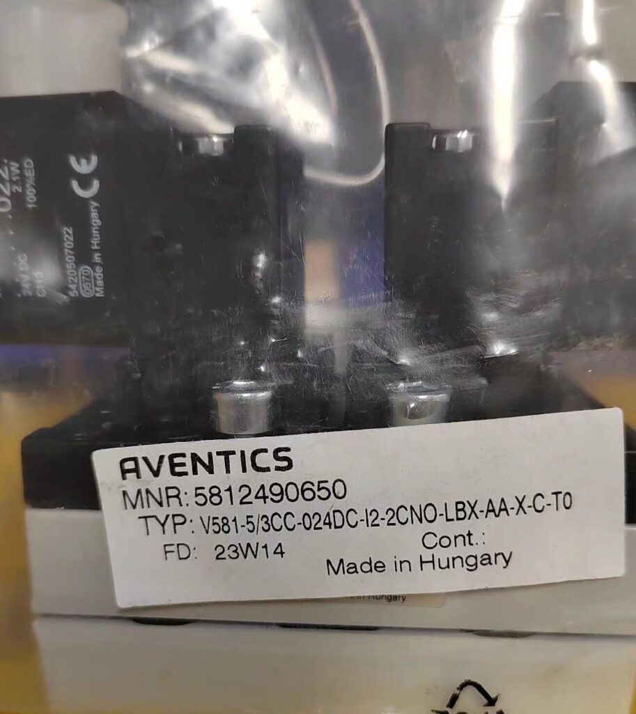 Aventics 5812490650 Pneumatic Component thumbnail