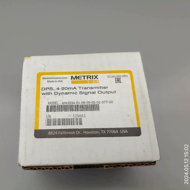 Metrix MX2034 Vibration Sensor thumbnail
