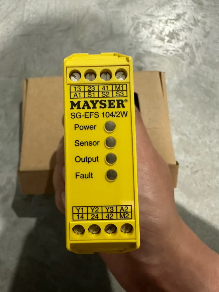 MAYSER SG-EFS Safety Relay thumbnail