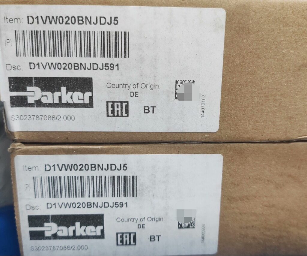 Parker D1VW020BNJDJ591 Solenoid Valve thumbnail