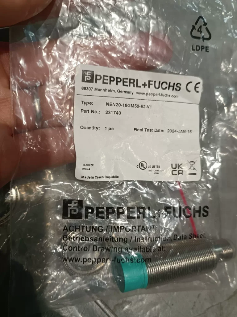 Pepperl+Fuchs NEN20-18GM50-E2-V1 Sensor thumbnail