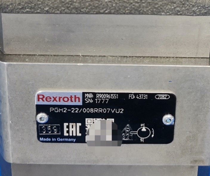 Bosch Rexroth R900961551 PGH2-22/008RR07VU2 Hydraulic Pump thumbnail