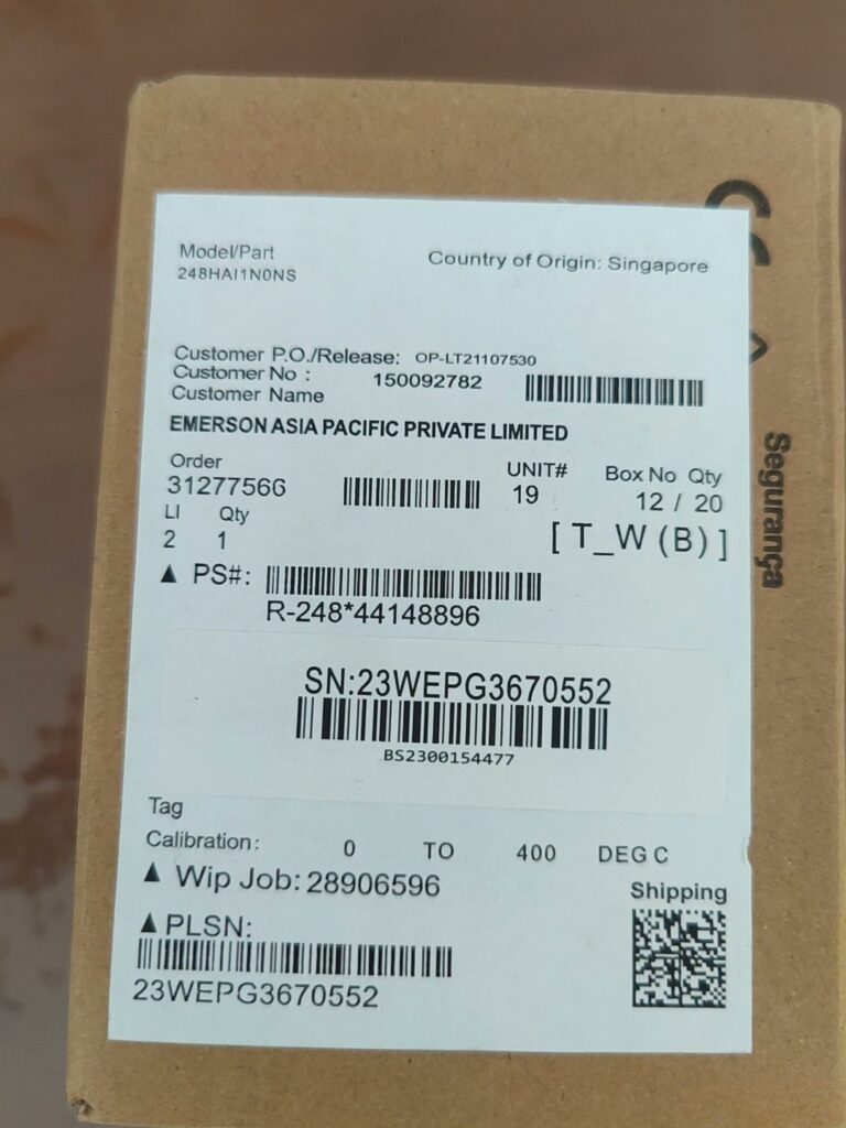 Emerson 248HA1N0NS Temperature Transmitter