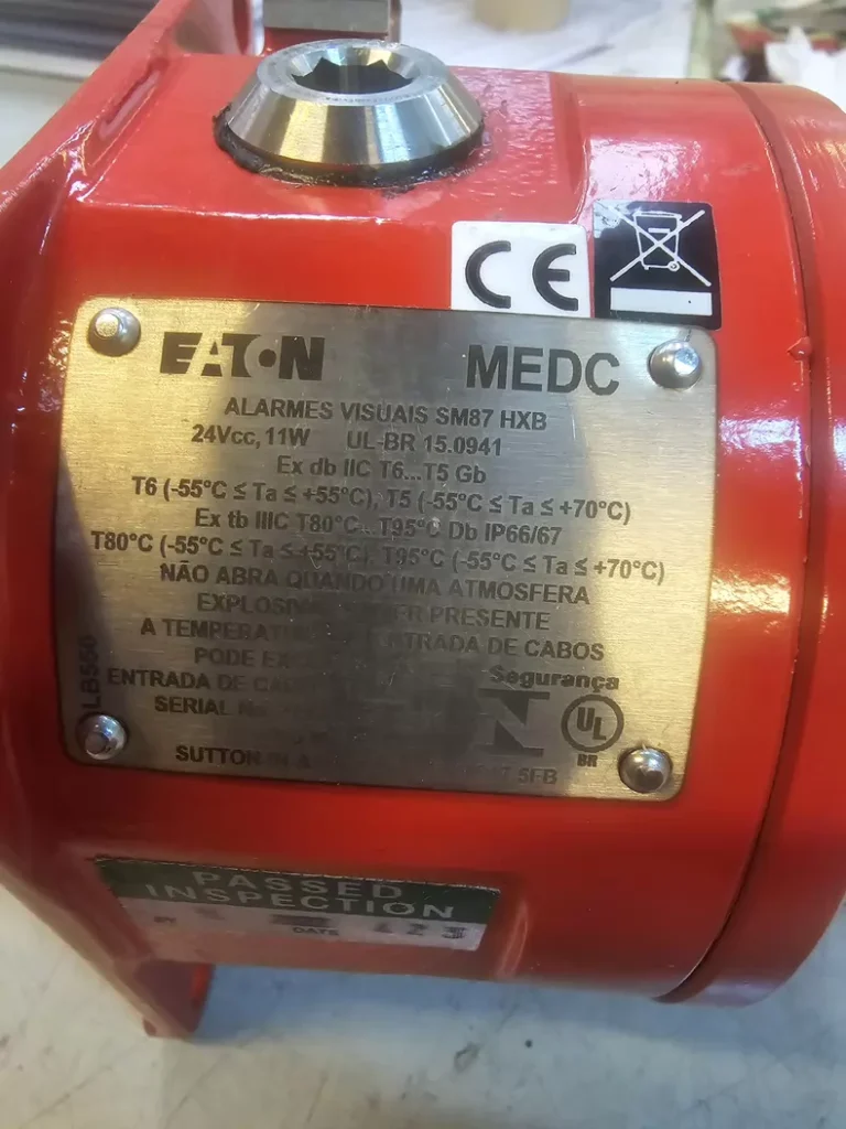 Eaton MEDC SM87 HXB Visual Alarm
