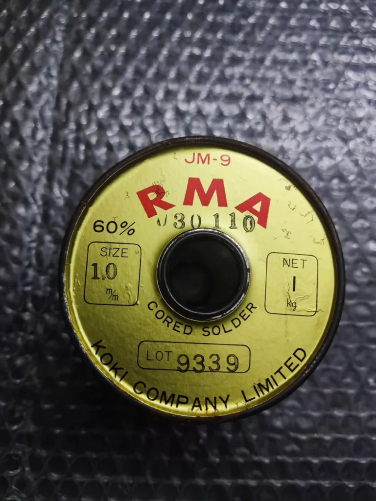 RMA JM-9 Solder Wire