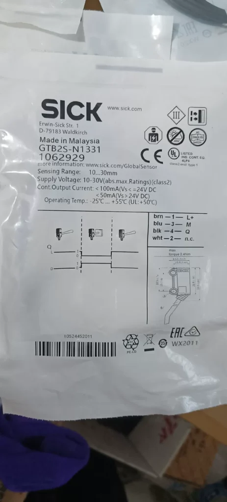 SICK GTB2S-N1331 Sensor