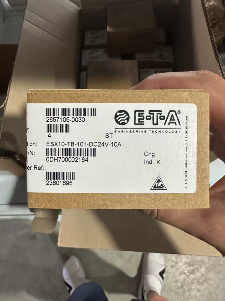 ETA ESX10-TB-101-DC Relay thumbnail