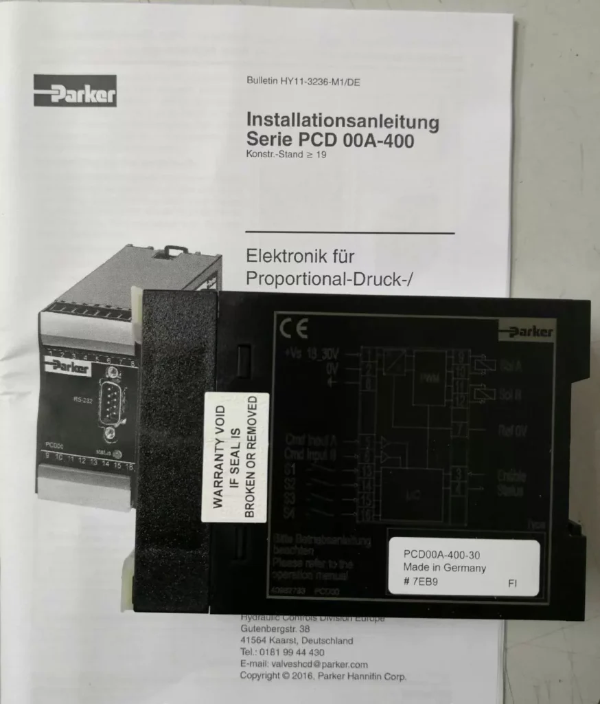 Parker PCD00A-400 Sensor