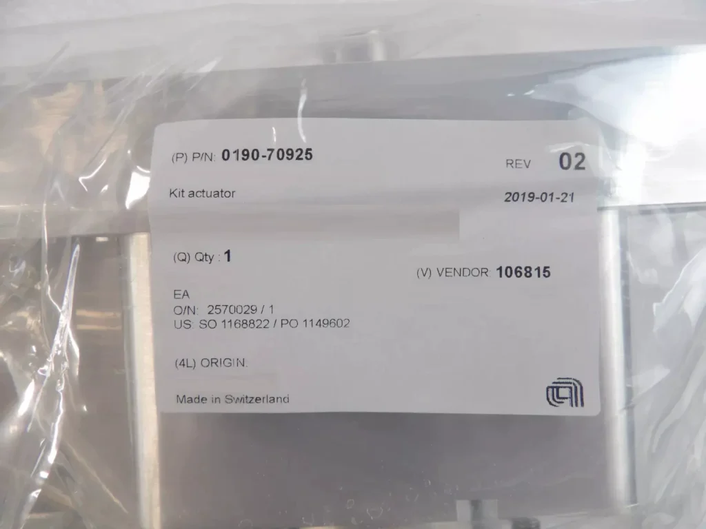 VAT 0190-70925 Valve