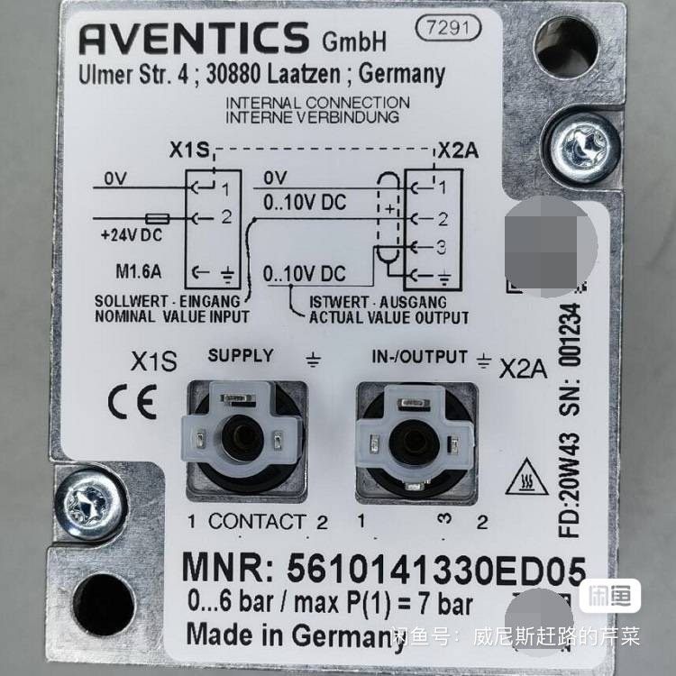 Aventics 5610141330ED05 Valve