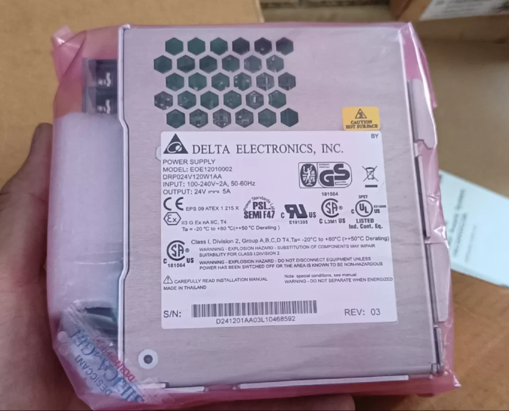 Delta DRP024V120W1AA Power Supply thumbnail