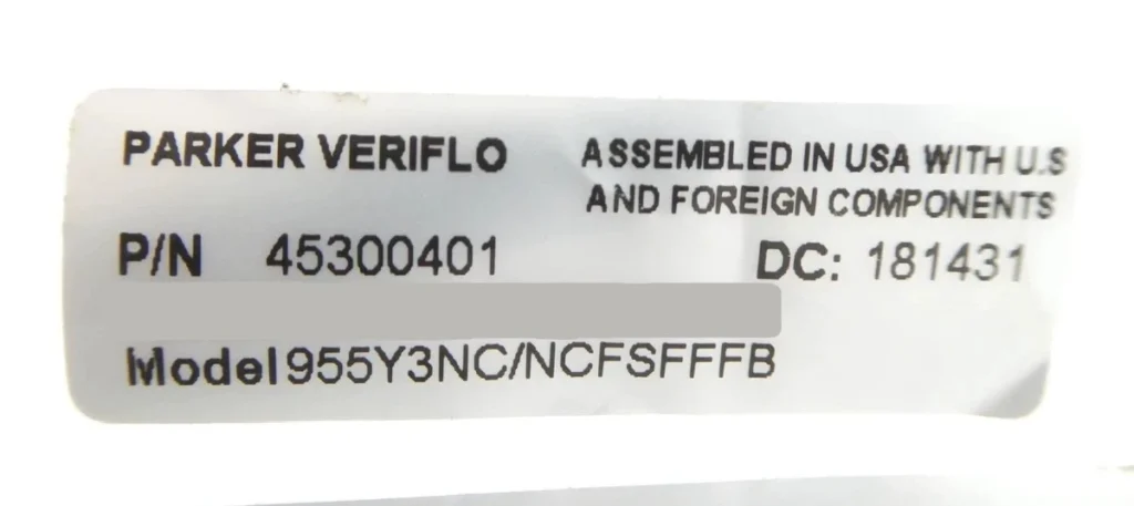 Parker Veriflo CSFS8FF3.16 High-Purity Process Valve thumbnail