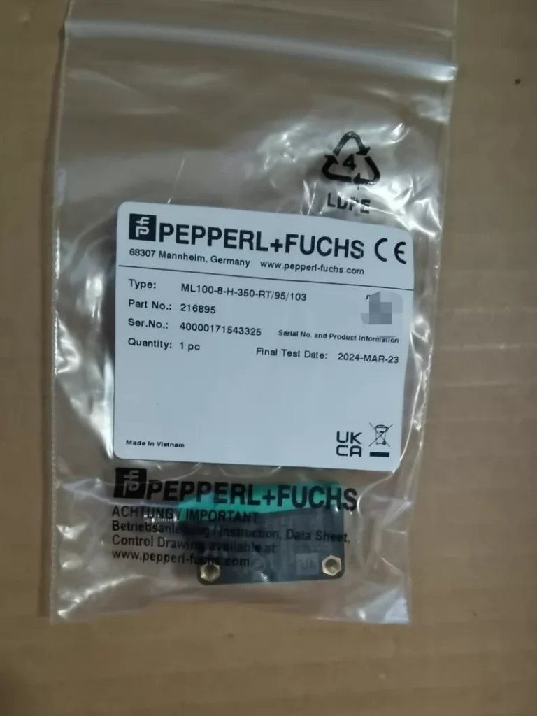 Pepperl+Fuchs ML100-8-H-3 Sensor
