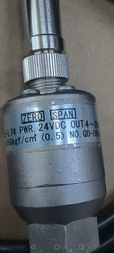 Nagano Keiki KH15-L74 Pressure Transmitter thumbnail