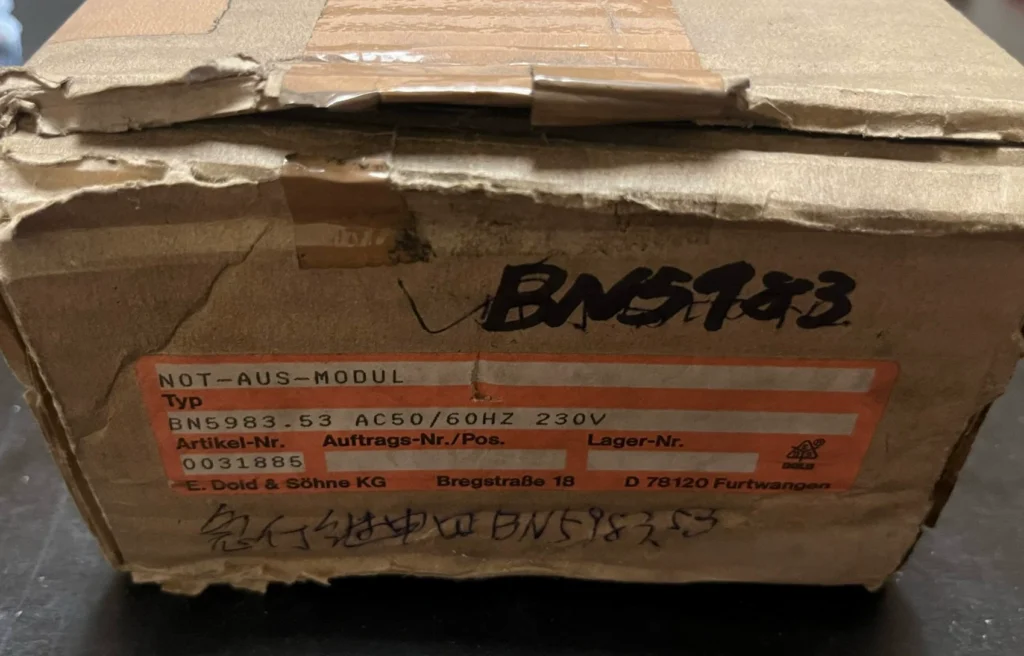 DOLD BN5983 Relay thumbnail