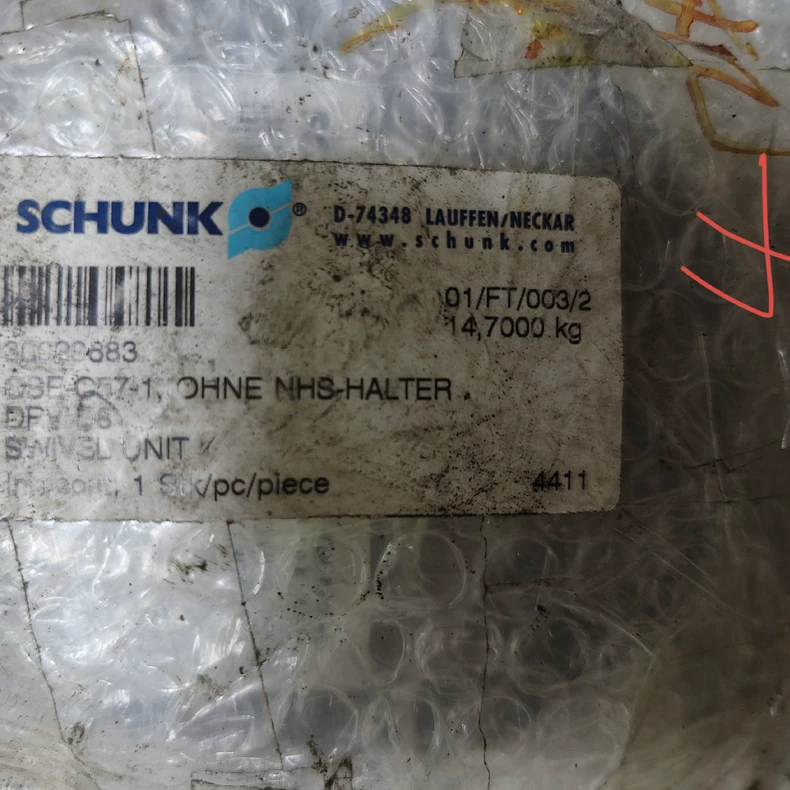 SCHUNK Pneumatic Rotary Actuator OSE-C57-1 thumbnail