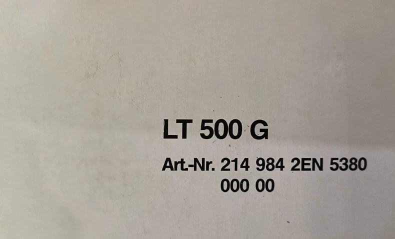 Pepperl+Fuchs Photoelectric Sensor LT500G-2091