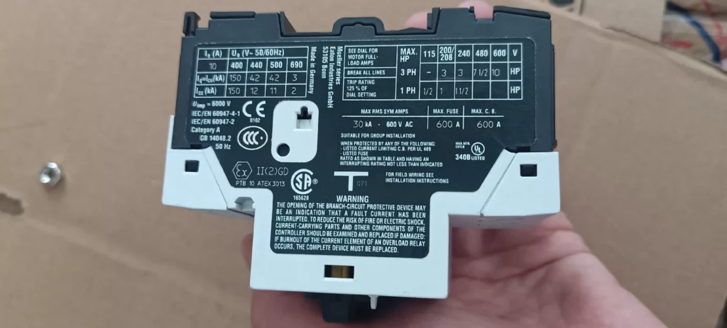 Eaton PKZM0-10-SC Circuit Breaker thumbnail