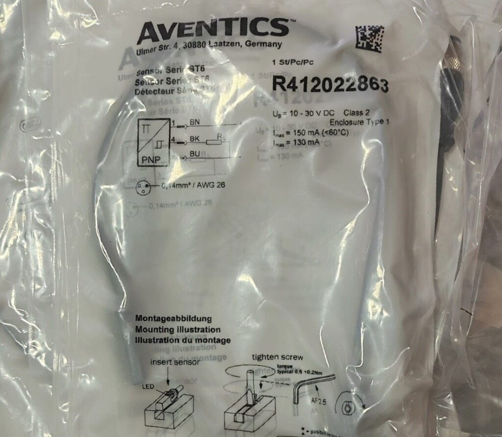 Aventics R412022863 Sensor thumbnail