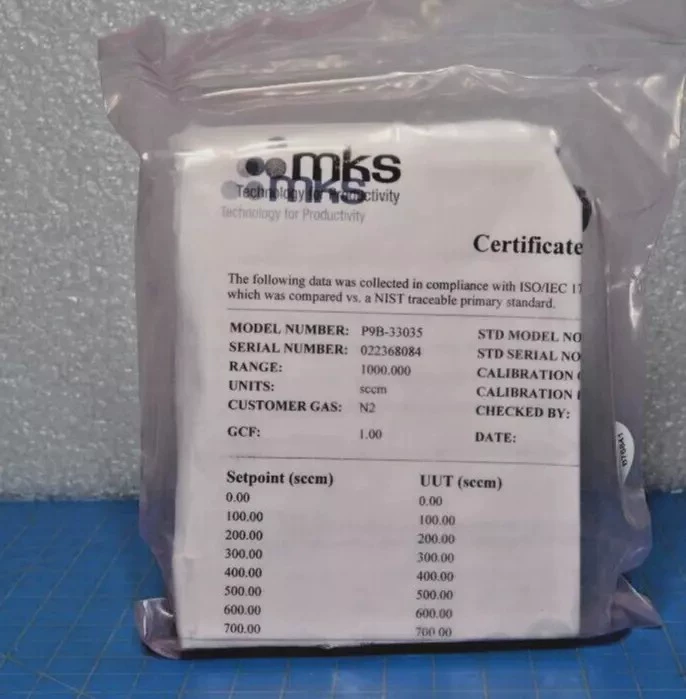 MKS Instruments P9B-33035 Mass Flow Controller thumbnail