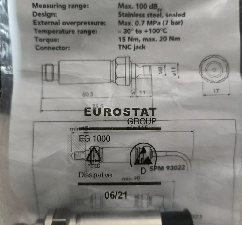SPM Instrument Vibration Sensor SPM42000