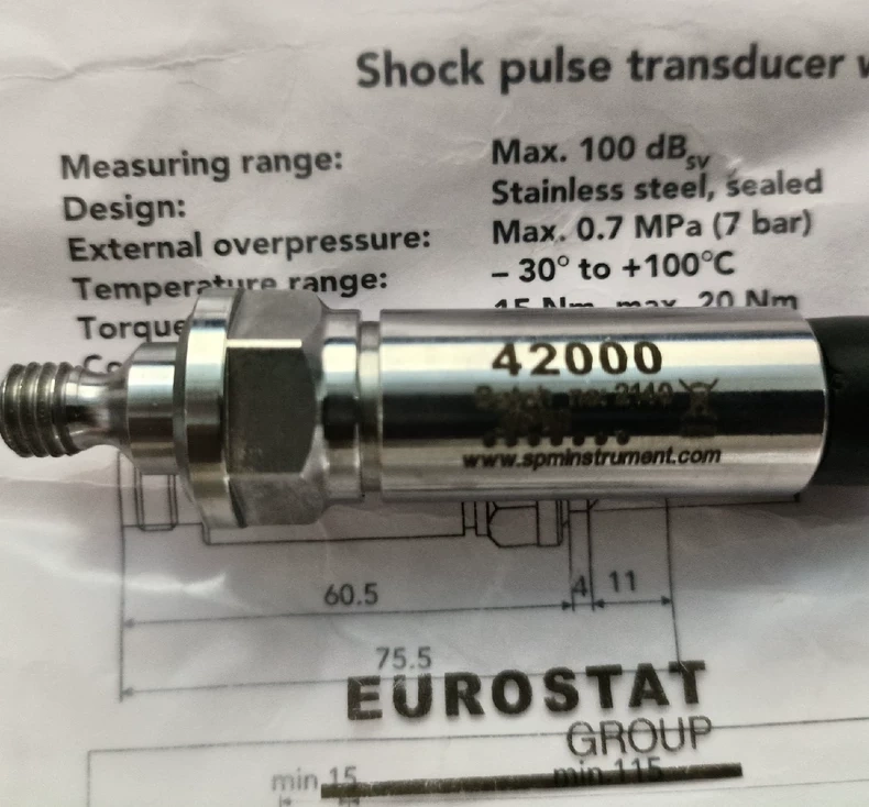 SPM Instrument Vibration Sensor SPM42000 thumbnail