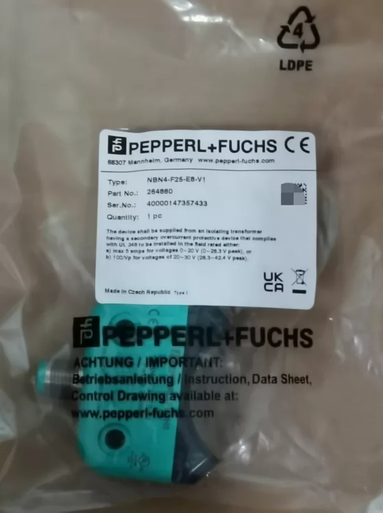 Pepperl+Fuchs NBN4-F25-E8-V1 Sensor