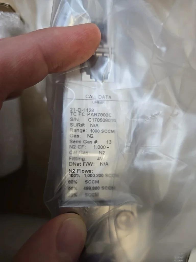 Aera FC-PAR7800C Mass Flow Controller thumbnail