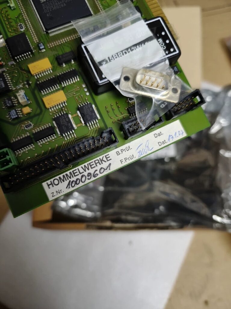 HOMMELWERKE Profile Measuring Control Board 10009601-10 thumbnail