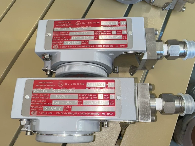 WIKA 1.0/-0.2bar. Pressure Switch