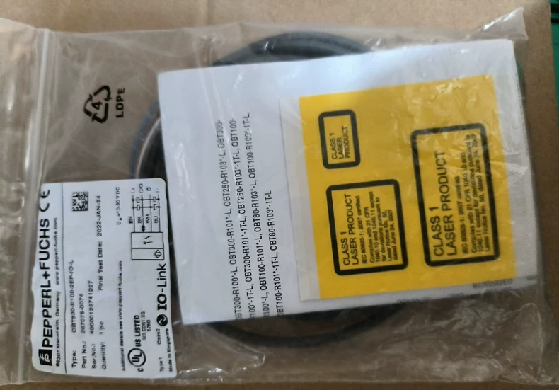 Pepperl+Fuchs Photoelectric Sensor OBT300-R100-2EP-IO-L thumbnail