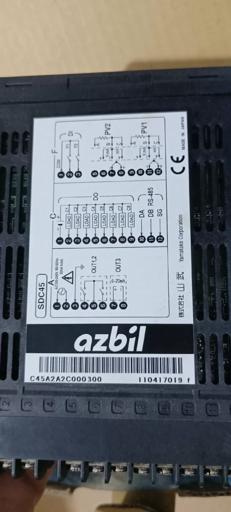 Azbil C45A2A2C000300 Temperature Controller