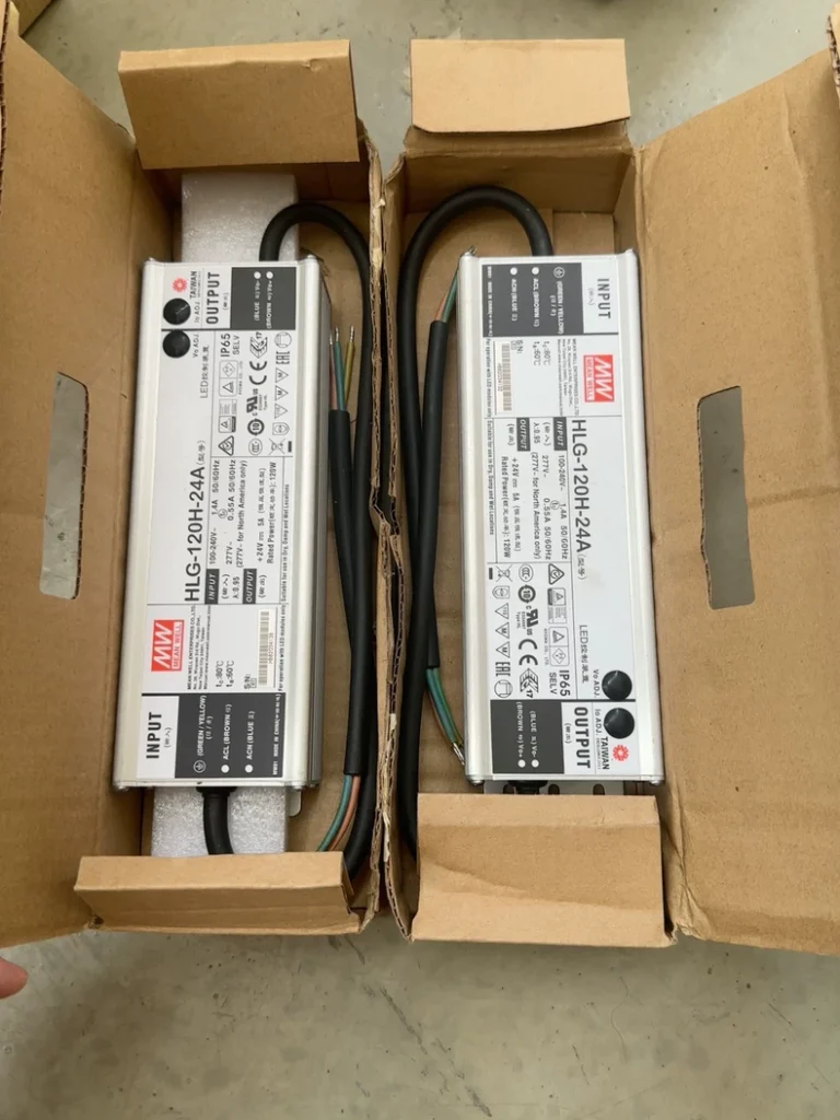 Mean Well HLG-120H-24A. Power Supply