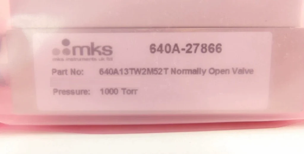 MKS Instruments 640A13TW2M52T Controller thumbnail