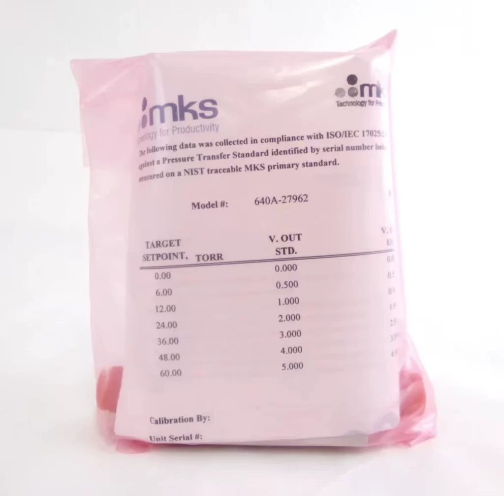 MKS Instruments 640A-27962 Vacuum Pressure Sensor