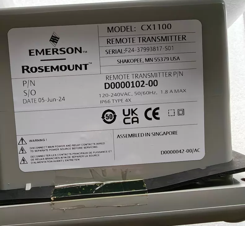 Emerson CX1100 Relay thumbnail