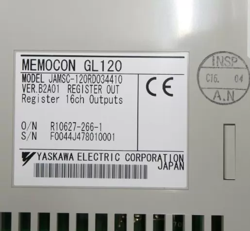 Yaskawa JAMSC-120RDO34410 PLC Module thumbnail