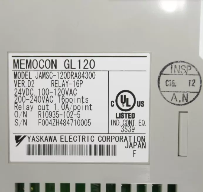 Yaskawa JAMSC-120DRA84300 PLC Module thumbnail