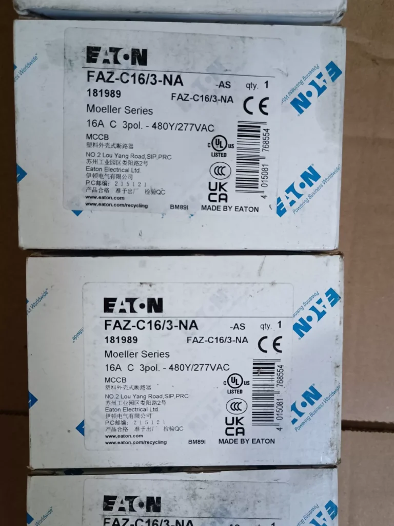 Eaton FAZ-C16/3-NA Circuit Breaker