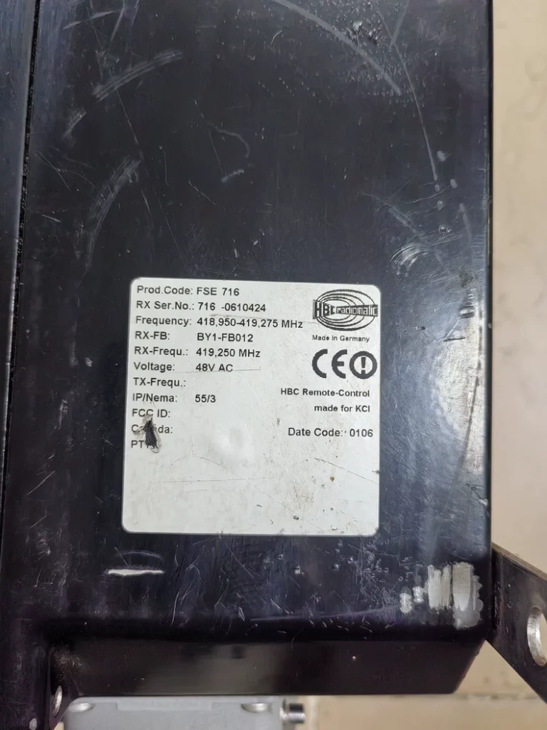 Konecranes Industrial Radio Remote Controller FSE 716 thumbnail
