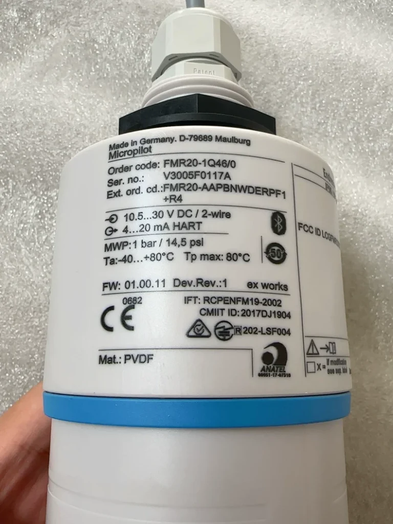 Endress+Hauser FMR20-1Q46/0 Radar Level Transmitter