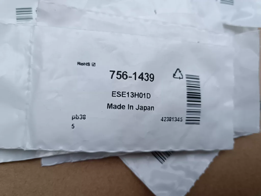 Panasonic ESE13H01D Switch thumbnail