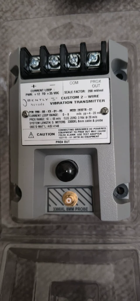 Bently Nevada 990-04-50-01-00 Vibration Sensor thumbnail