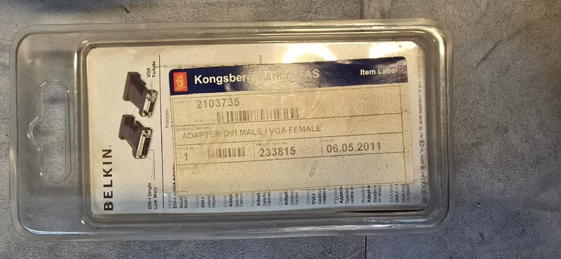 Kongsberg 2103735 Connector thumbnail