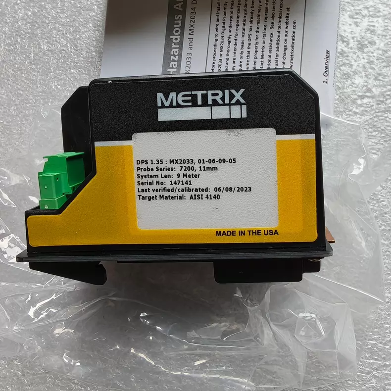 Metrix MX2033-01-06-09-05 Vibration Sensor thumbnail